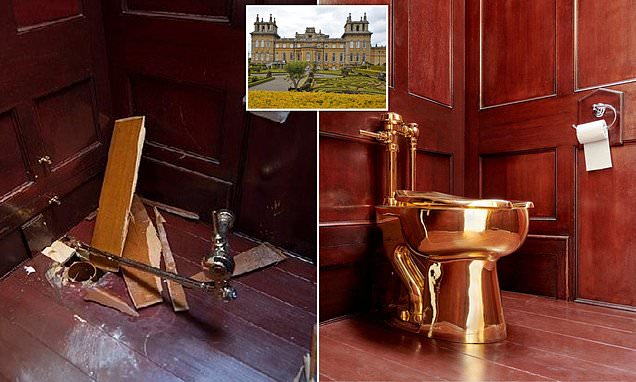 Breakthrough in hunt for gang who stole £5million solid gold toilet