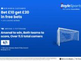 Arsenal vs Tottenham: Get £20 in free bets and £10 bonus, plus money back if the match finishes 0-0 with BoyleSports | The Sun