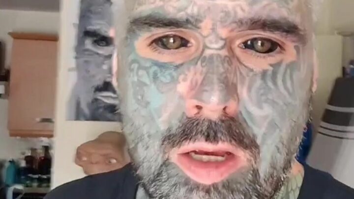 Britain’s most tattooed man insists eye ink ‘isn’t to blame’ for sight problems