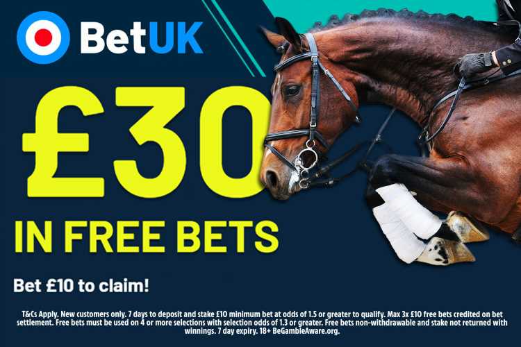 Horse racing bonus: Get £30 in free bets to use today with Bet UK | The Sun
