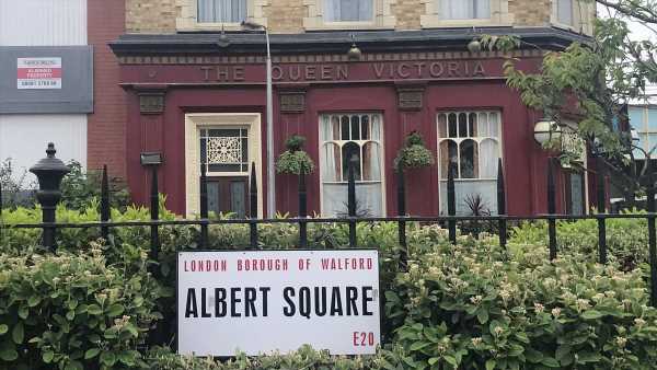 Inside EastEnders&apos; former set with Queen Vic before it was bulldozed