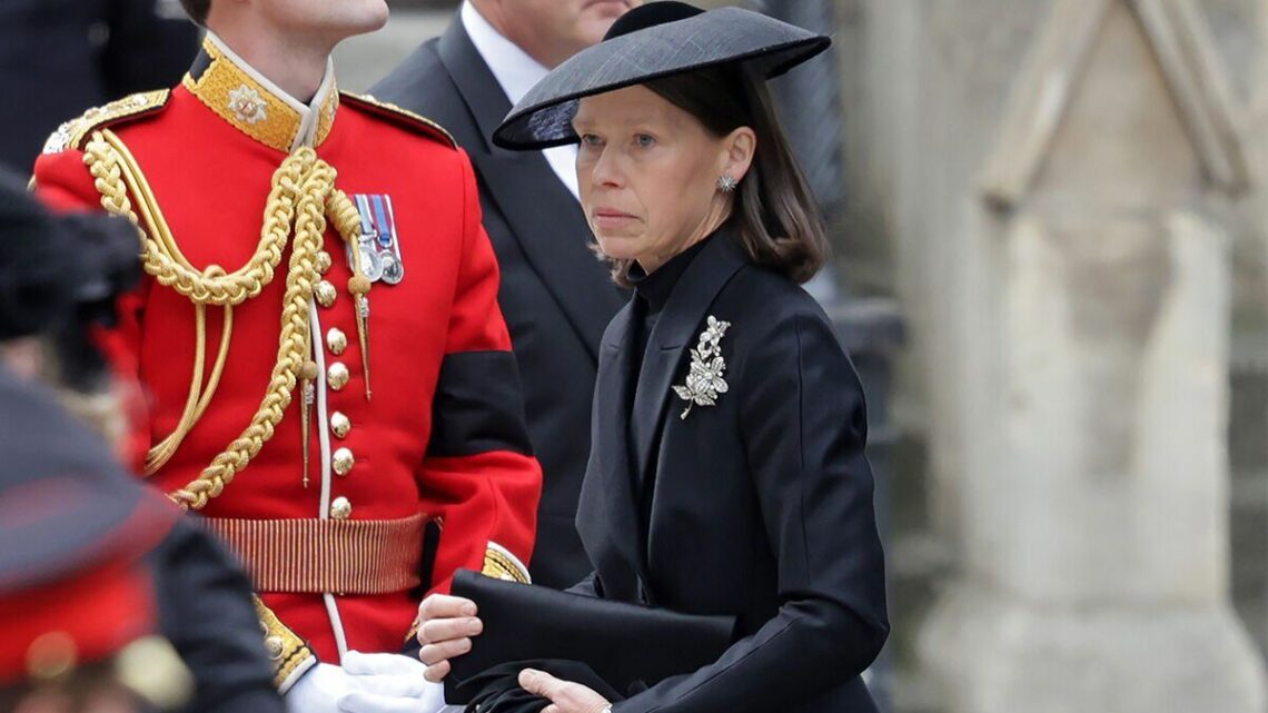 Lady Sarah Chatto wore poignant brooch for Queen’s funeral