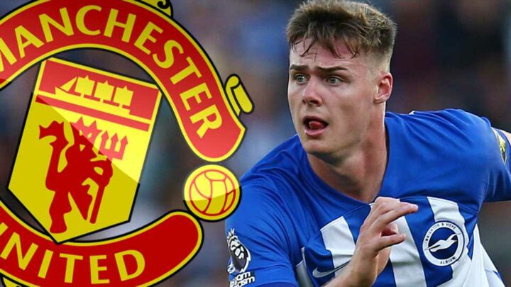 Man Utd 'already targeting four summer transfers for rebuild including move for Brighton sensation Evan Ferguson' | The Sun