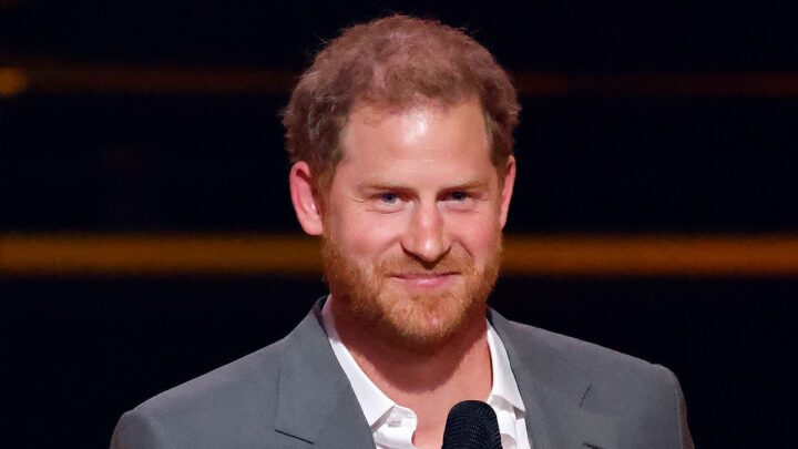 Prince Harry in London today, while King Charles is in Balmoral