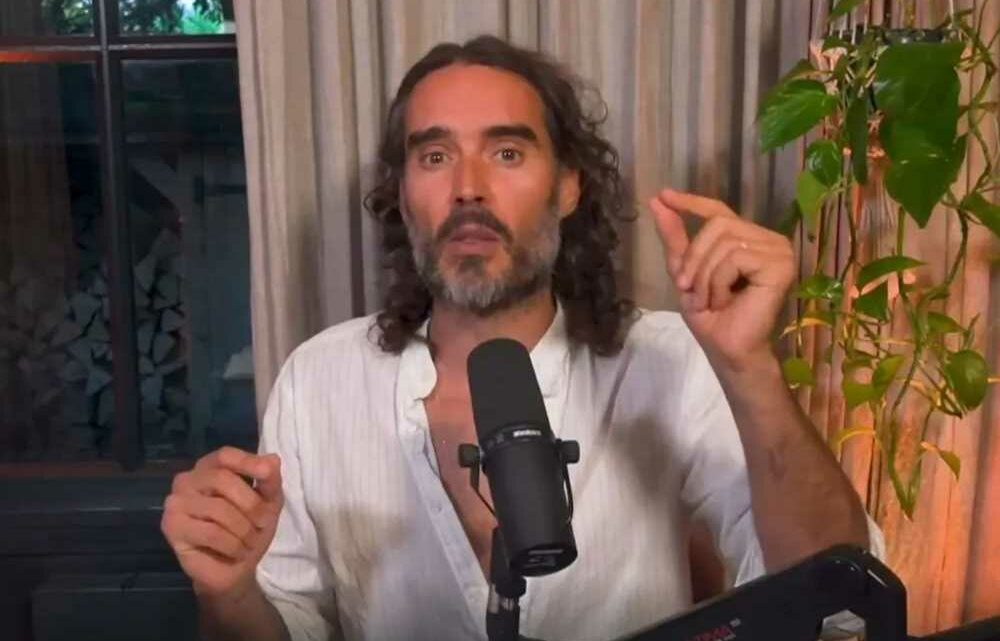 Russell Brand goes on bizarre rant about free speech as cops launch probe into 'a number of allegations' of sex assault | The Sun