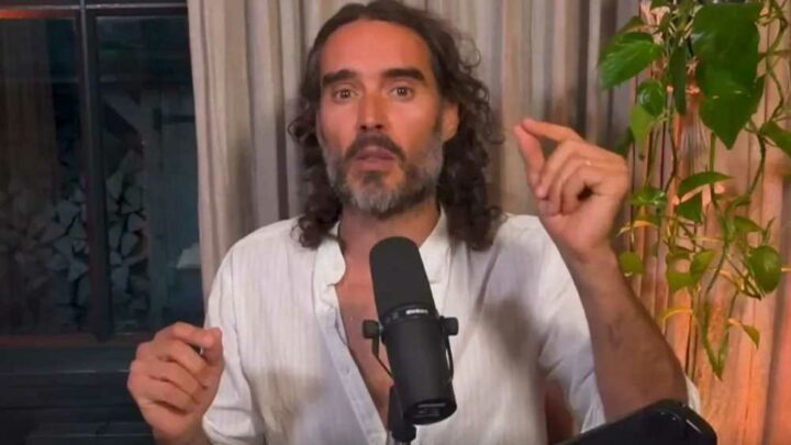 Russell Brand goes on bizarre rant about free speech as cops launch probe into 'a number of allegations' of sex assault | The Sun