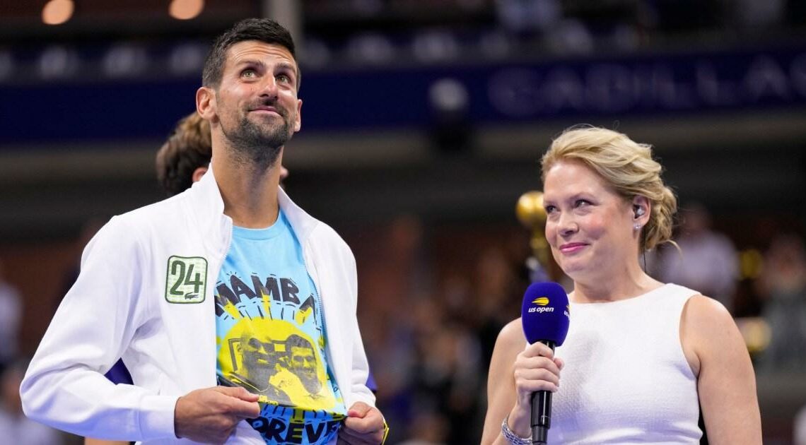 Why Novak Djokovic wore a Kobe Bryant shirt after winning the US Open