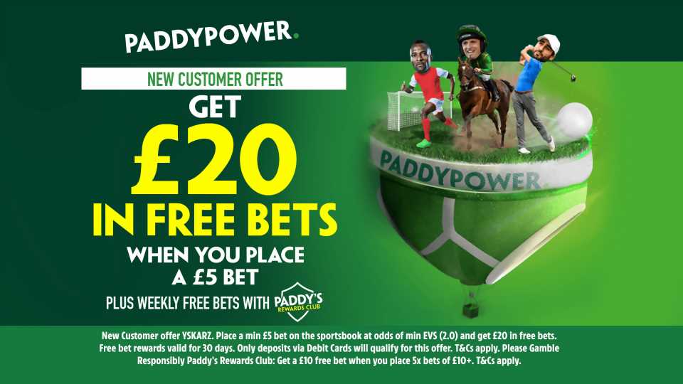 Bet £5 on horse racing and get £20 in FREE BETS with Paddy Power special offer | The Sun