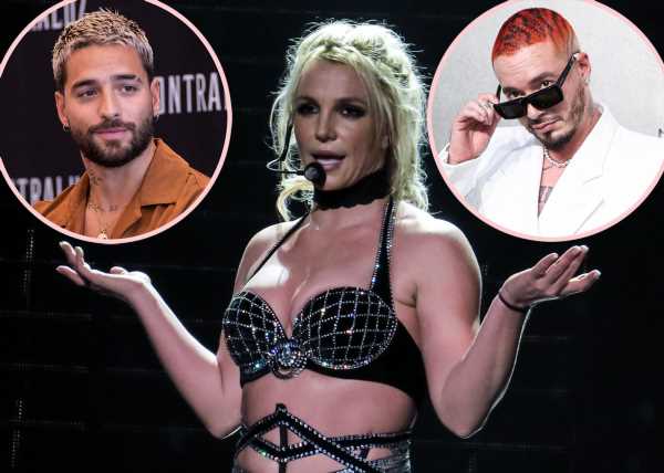 Britney Spears Says She Had ‘No Idea’ Who Maluma & J Balvin Were During Sushi Dinner Together!