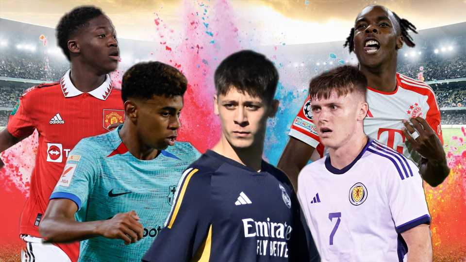 Eleven wonderkids set to tear up Euro 2028 including Man Utd ace and Barca history-maker as UK & Ireland to host | The Sun