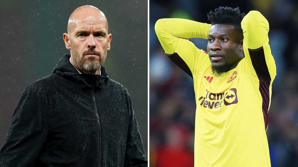 Erik ten Hag tells struggling Man Utd star Andre Onana to STEP UP in brutal warning after string of horror blunders | The Sun