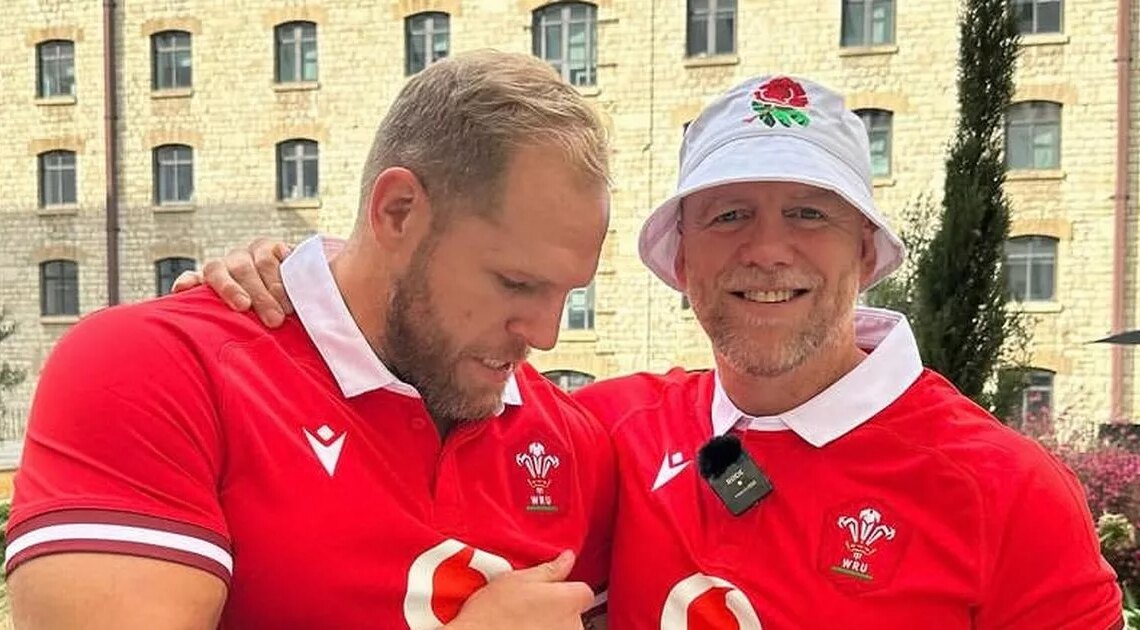 James Haskell ditches wedding ring again as he parties in Paris with Mike Tindall