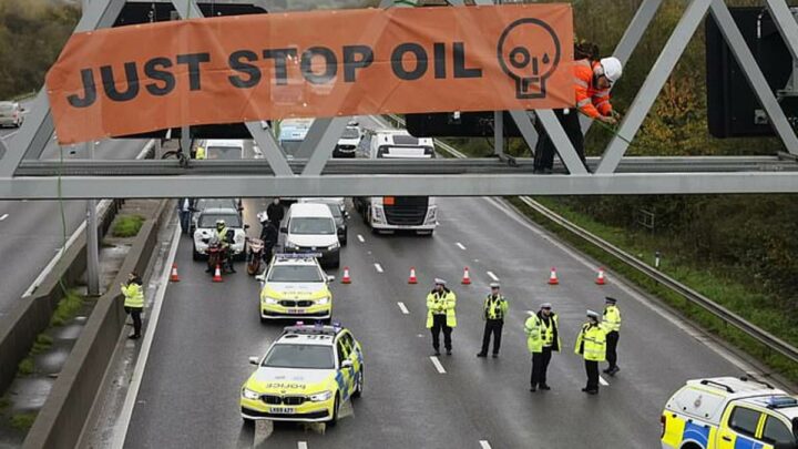 Just Stop Oil clowns who sparked chaos in M25 demo are spared jail