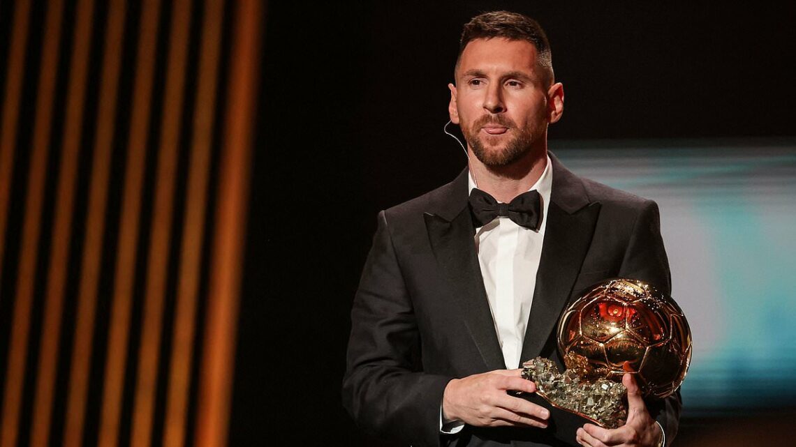 Lionel Messi wins his EIGHTH 2023 Ballon d&apos;Or