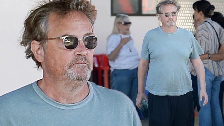 Matthew Perry seen in what could be last outing prior to his death