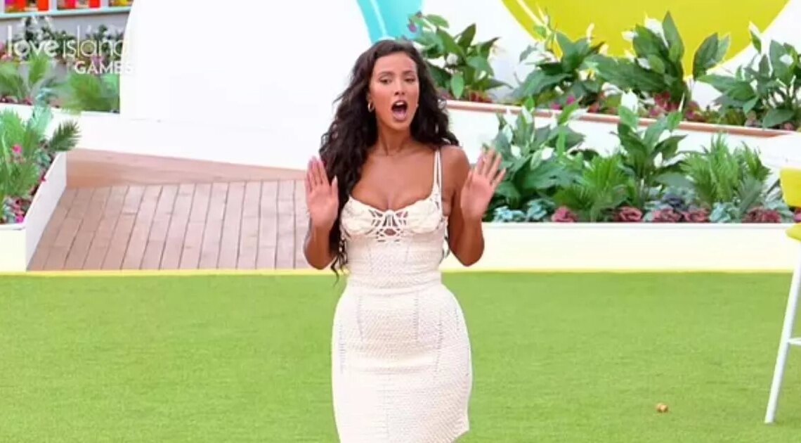 Maya Jama sizzles as she unzips leather top for Love Island Games teaser trailer