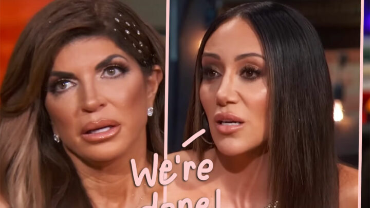 RHONJ Producers SCRAMBLING To Save Show As Melissa Gorga & Teresa Giudice ‘Refuse To Speak To Each Other’!