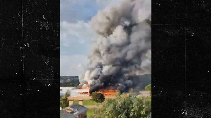 Ryder Cup Golf Course Catches Fire, Erupts In Flames