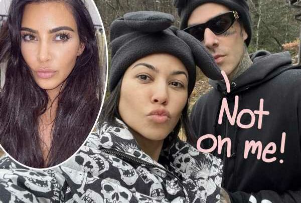 Travis Barker Slams Fan Theory HE'S The Reason For Kim & Kourtney Kardashian's Nasty Feud!