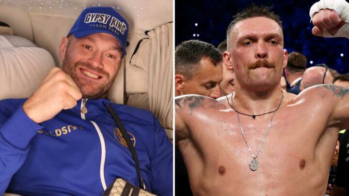 What Tyson Fury told Oleksandr Usyk in classy phone call before signing deal for unification fight | The Sun