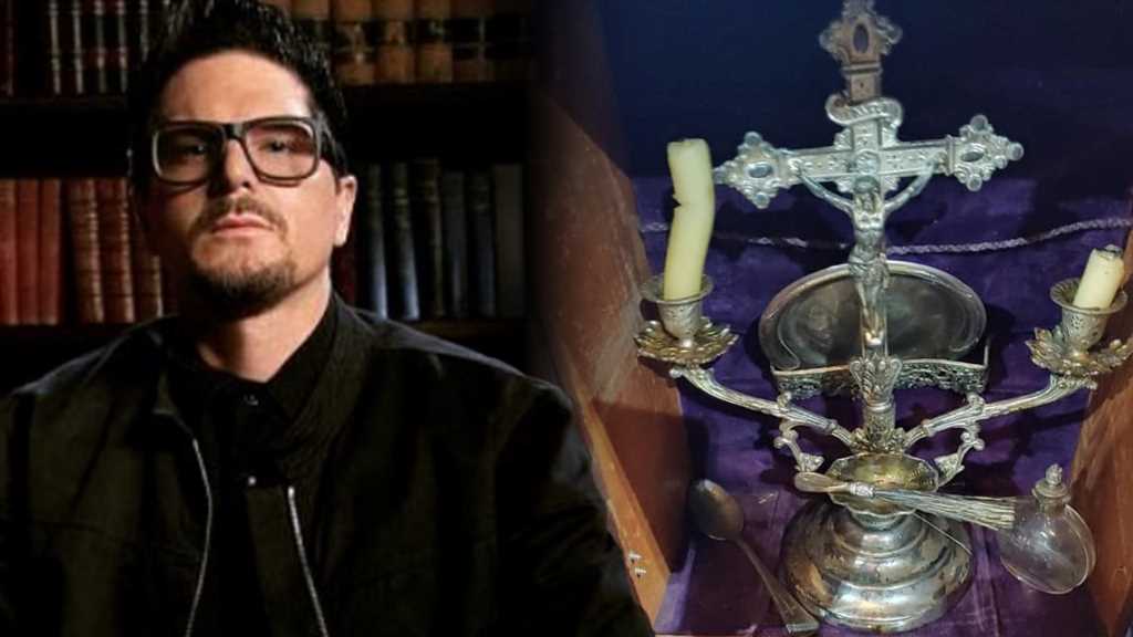 Zak Bagans Brings Exorcism Box, Journal to His Haunted Museum