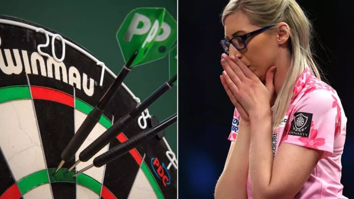 Fallon Sherrock admits new green treble 20 bed ‘sending her eyes really weird’