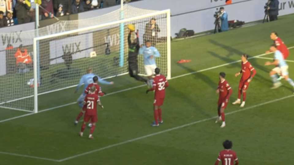 Fans furious at 'absolute shocker from VAR' with Man City denied second goal thanks to 'utterly inept' decision | The Sun