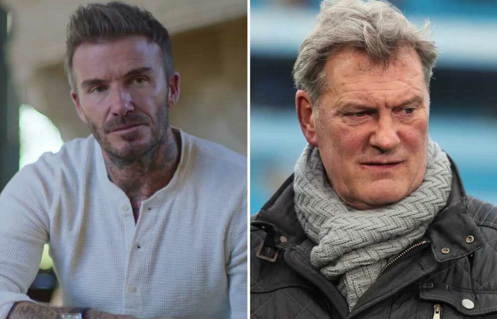 Glenn Hoddle breaks silence on David Beckham Netflix documentary after Man Utd legend's mum added him to 'hit list' | The Sun