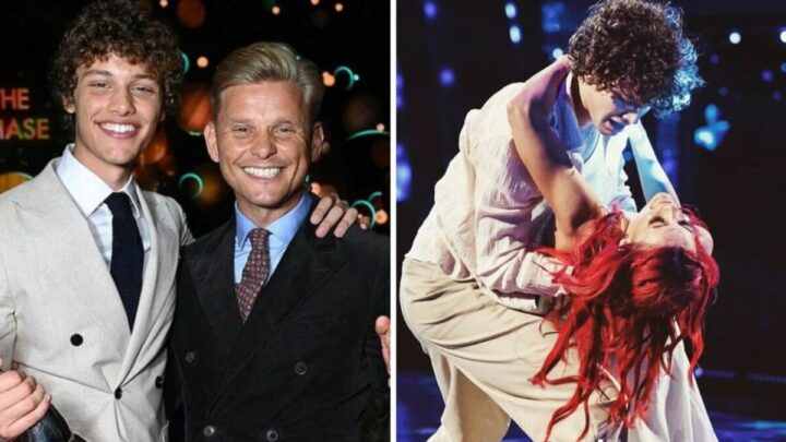 Jeff Brazier praises ‘inspiring’ son Bobby after tearful Strictly tribute to mum