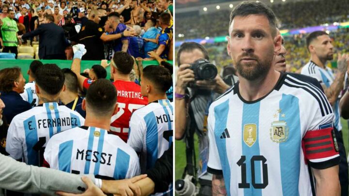 Lionel Messi breaks silence on Brazil vs Argentina chaos as World Cup winner says ‘a tragedy could have happened’ | The Sun