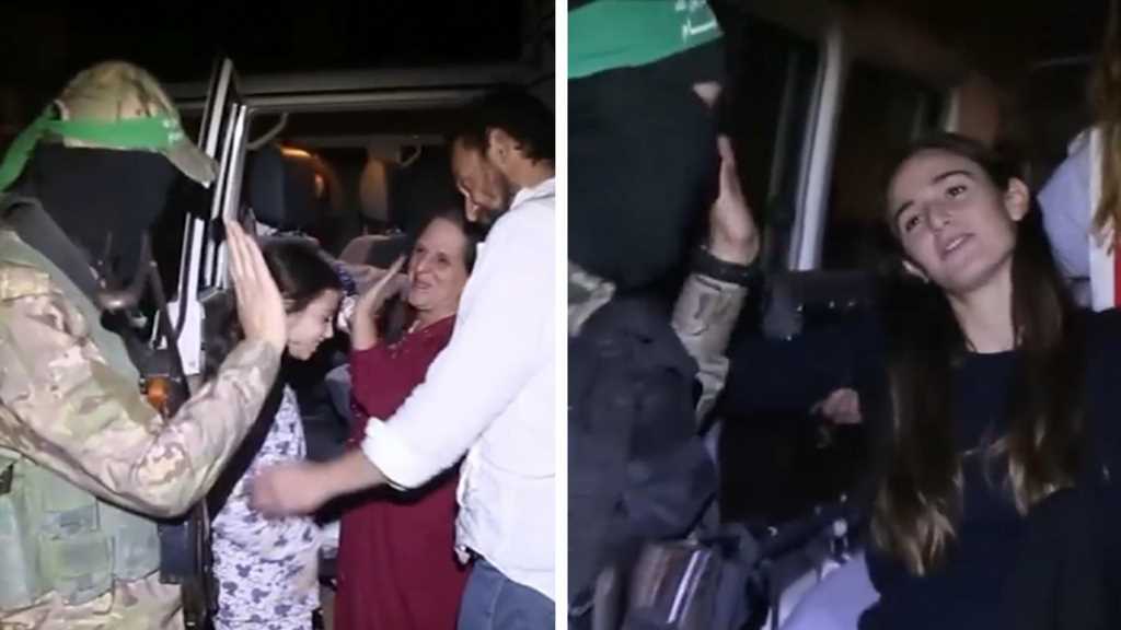 Second Hostage Swap Between Israel and Hamas, Video Shows Captives Waving Goodbye