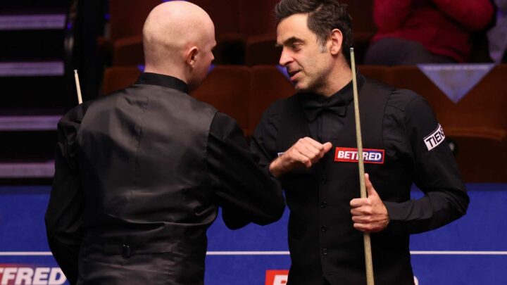 Snooker LIVE: Ronnie O’Sullivan in UK Championship action against Anthony McGill