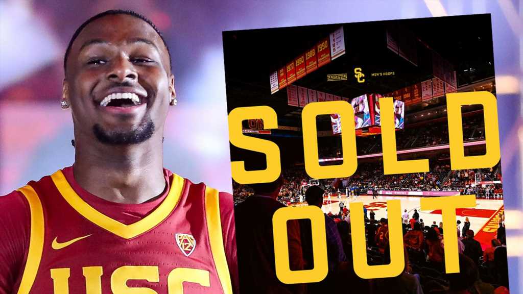 Bronny James Draws Sold Out Crowd In Highly Anticipated USC Debut