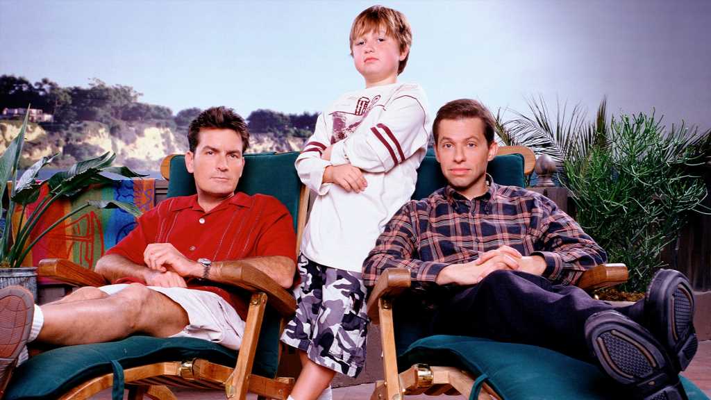 Charlie Sheen & Angus T. Jones Have Two and a Half Men Reunion — See Jones 20 Years After Premiere!