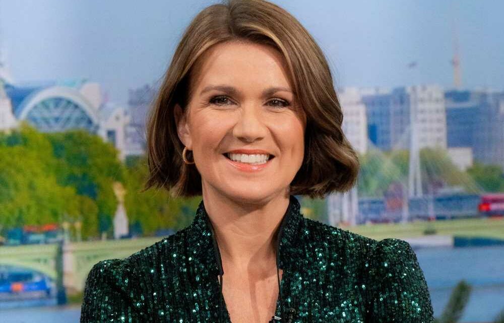 Susanna Reid waves goodbye to Good Morning Britain as she presents 'final show' | The Sun