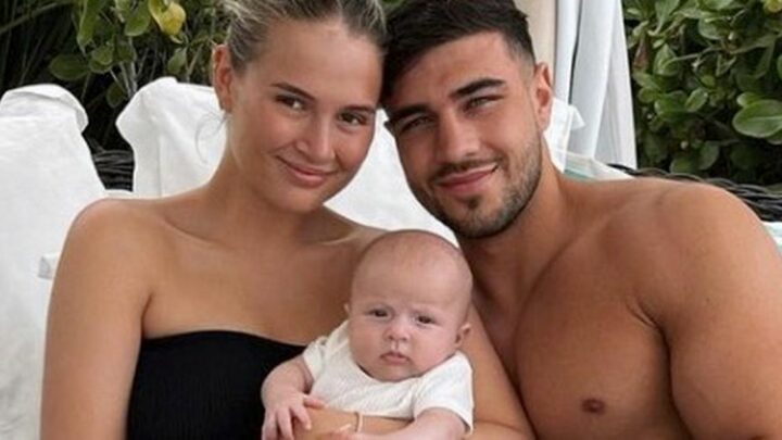 Tommy Fury’s telling one-word message to Molly-Mae Hague after she’s spotted without engagement ring